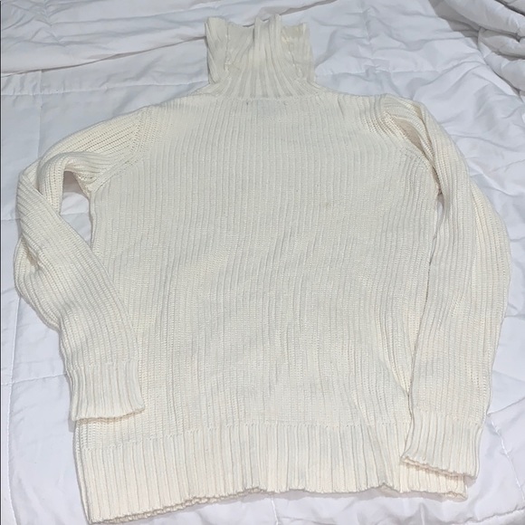 Cream Knit Sweater - Picture 1 of 5